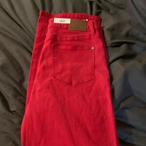 Red Judy blue jeans